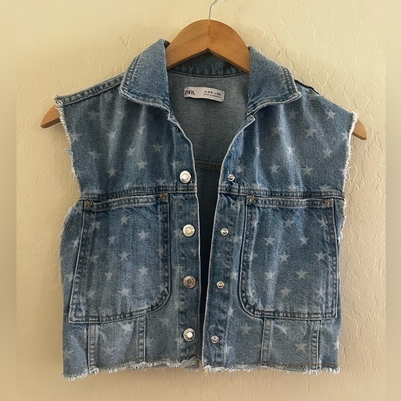 Zara Other - Girls ZARA Demin Vest sz 8-9